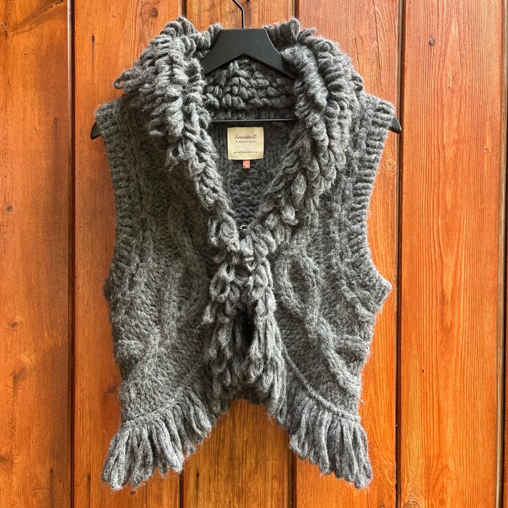 Anthropologie| Knit Vest